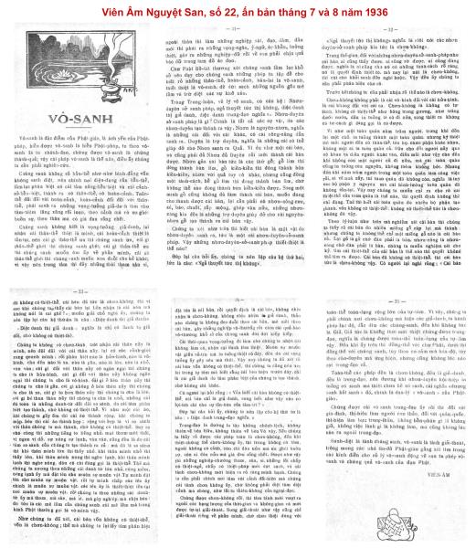 VIEN AM_bai-Vo Sanh so 22 nam 1936